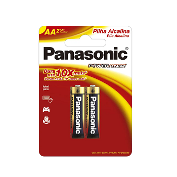 Pilha Alcalina AA 2 Unidade(s) Panasonic