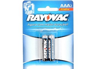 Pilhas Rayovac Alcalina AAA2