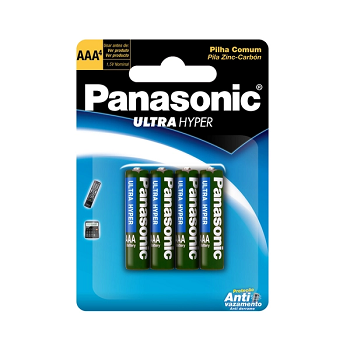 Pilha Comum AAA 4 Unidade(s) Panasonic