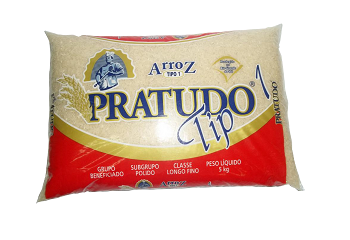 Arroz Pratudo 5kg Tipo 1