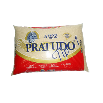 Arroz Pratudo 5kg Tipo 1