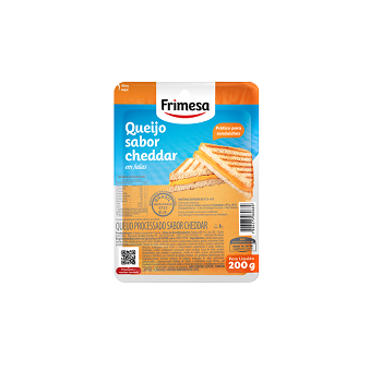 Queijo Cheddar Frimesa Fatiado 200g