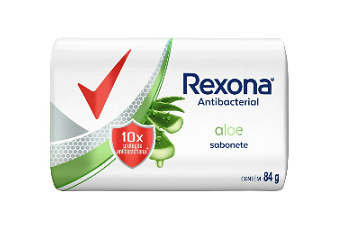Sabonete Rexona Antibacterial Aloe 84g