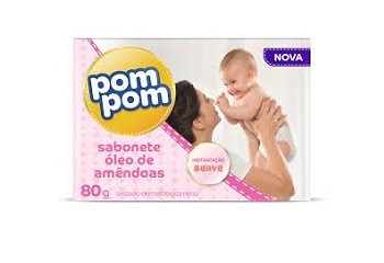 Sabonete PomPom Oléo de Amêndoas 80g