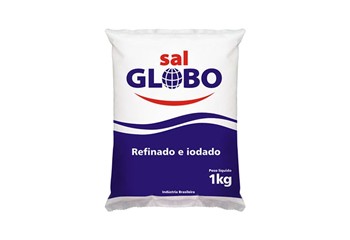 Sal Refinado Globo 1kg