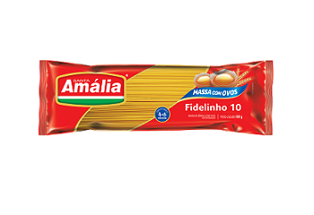 Macarrão Fidelinho 10 Santa Amália c/ Ovos 500g