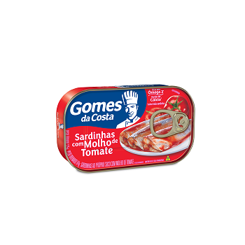 Sardinhas com Molho de Tomate Gomes da Costa 125g