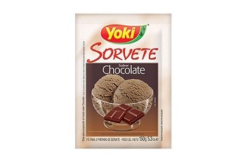 Pó para Sorvete Yoki Chocolate 150g