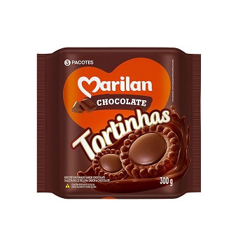 Tortinhas de Chocolate Marilan 300g