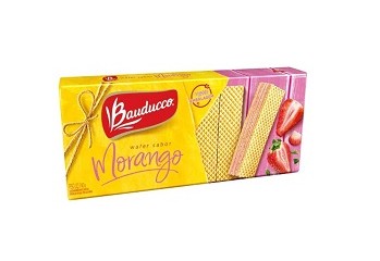 Wafer Bauducco Morango 92g