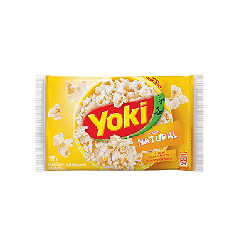 Milho para Pipoca Micro-ondas Natural Yoki 100g